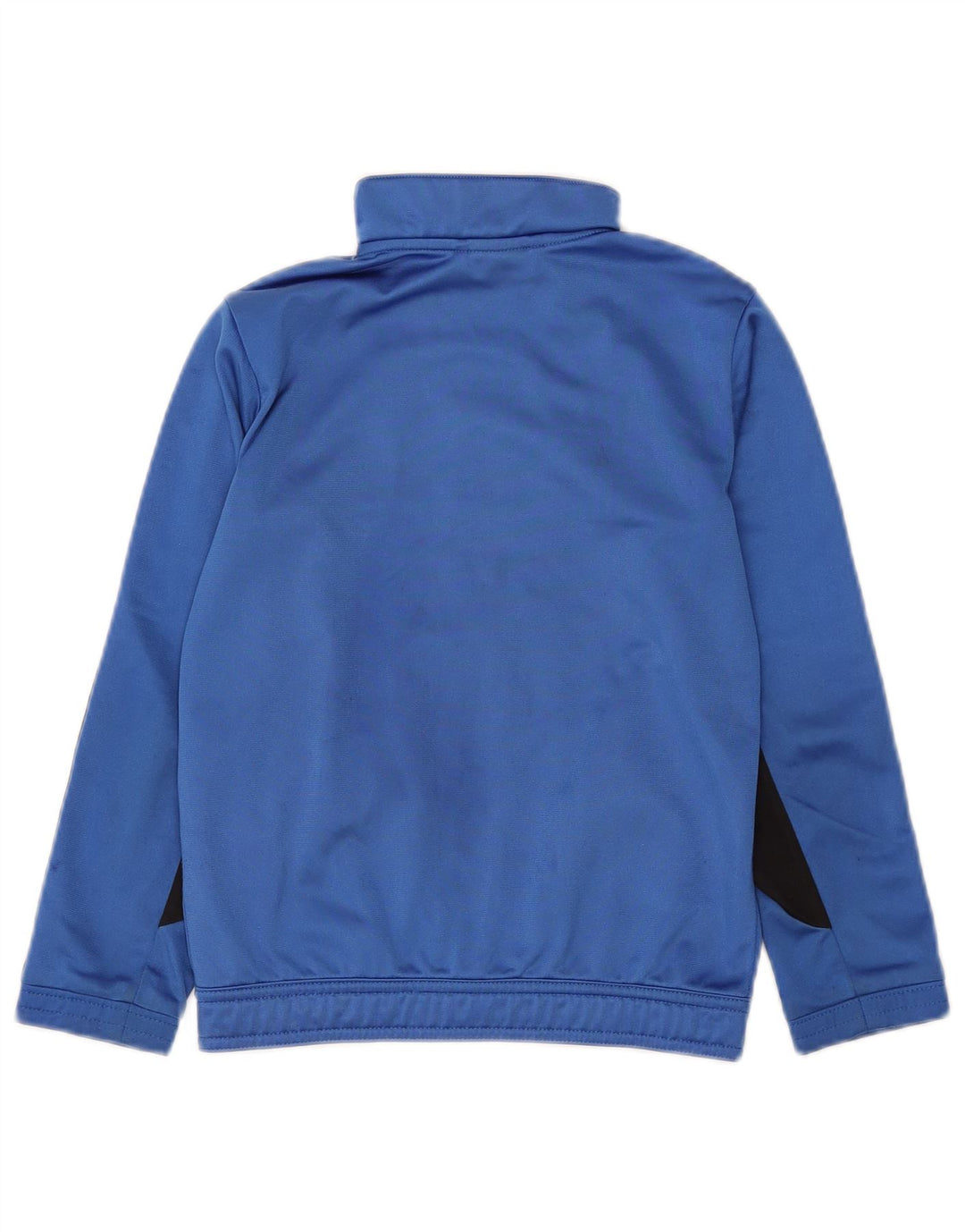 Jaqueta Adidas Meninos Treino Top 7-8 Anos Azul Colorblock Poliéster
