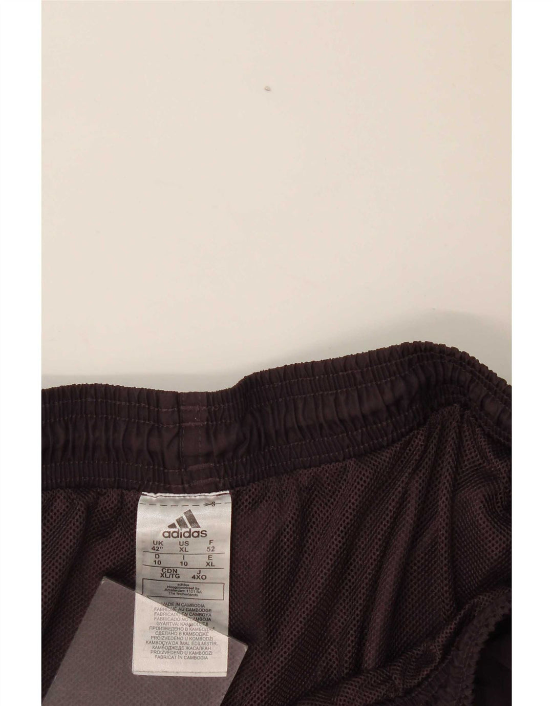 Shorts esportivos masculinos Adidas XL azul marinho poliéster