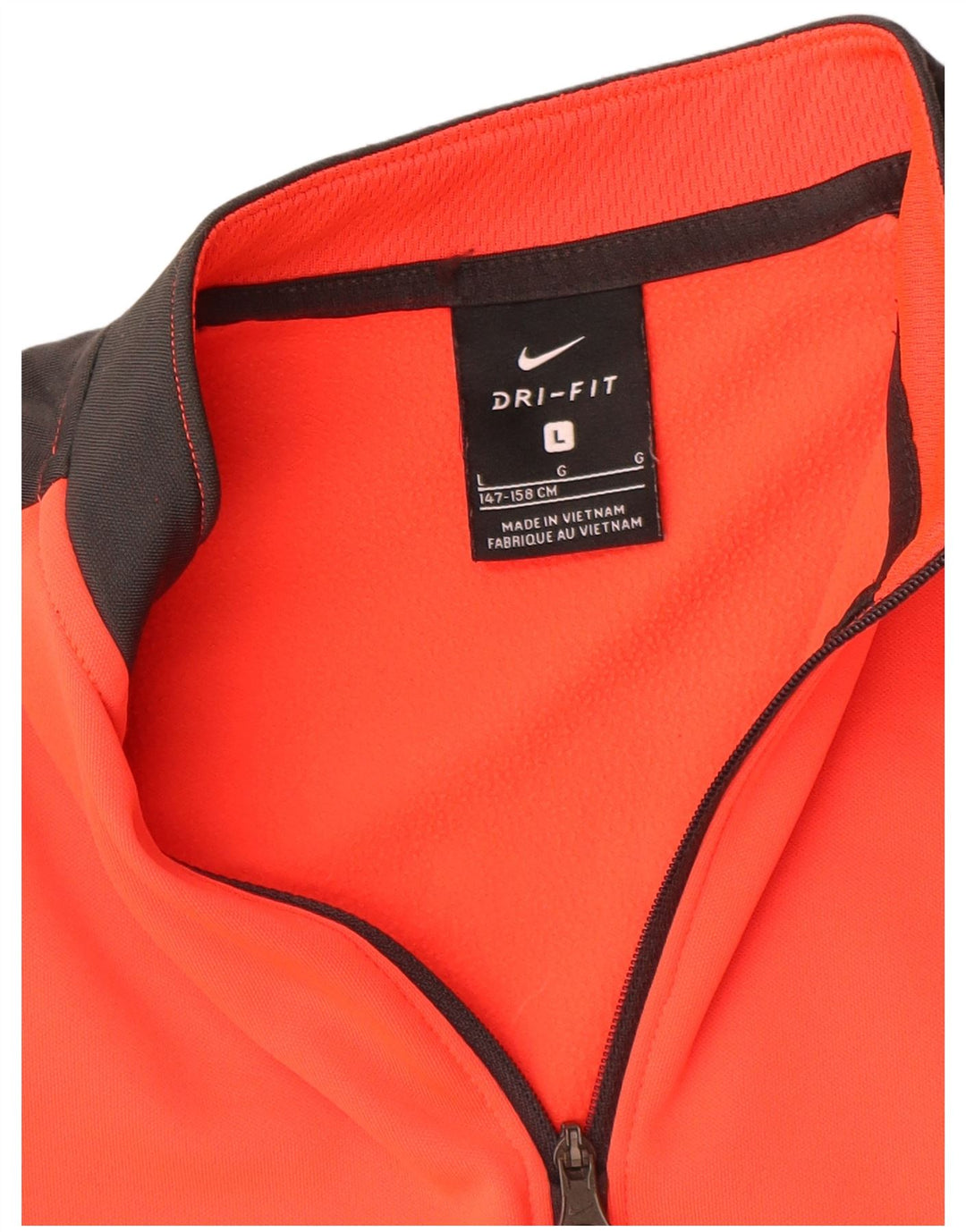 Nike Boys Dri Fit Graphic Pullover Treino Top 12-13 Anos Grande Laranja