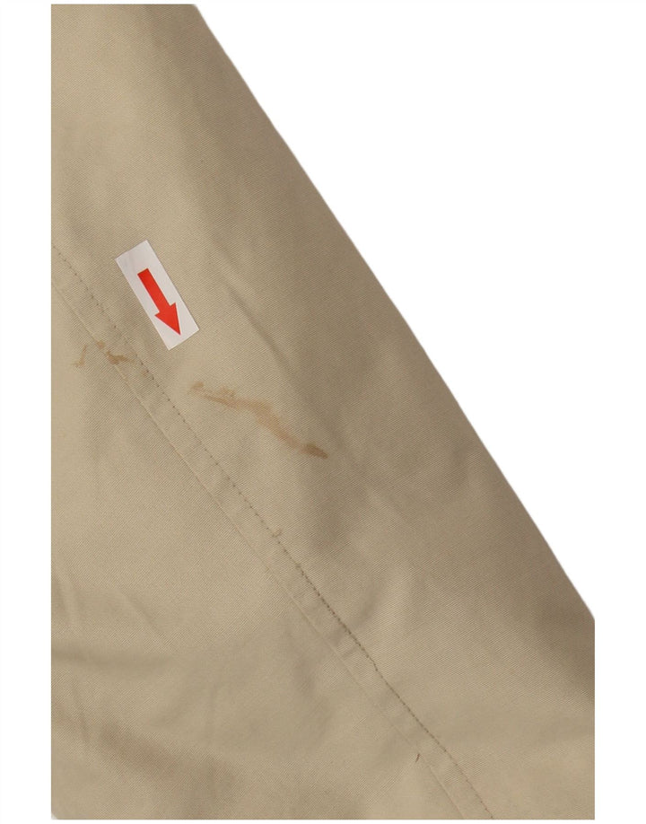 Casaco acolchoado com capuz feminino Woolrich UK 14 Médio Off White