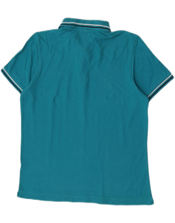 Camisa polo masculina LOTTO azul médio