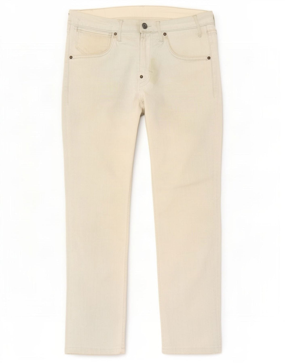 Jeans reto feminino Levi's W30 L27 branco