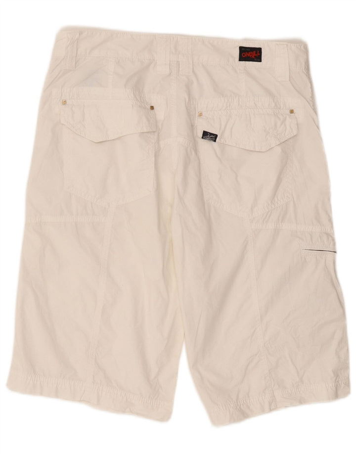 Bermuda masculina O'Neill W30 algodão branco médio