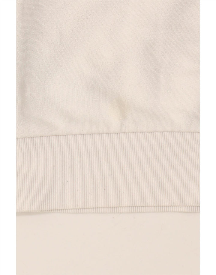 Pulôver com capuz gráfico FILA Boys 15-16 anos algodão branco