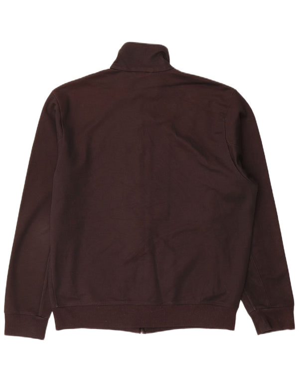 PUMA Mens Tracksuit Top Jacket Grande Preto Colorblock Poliéster