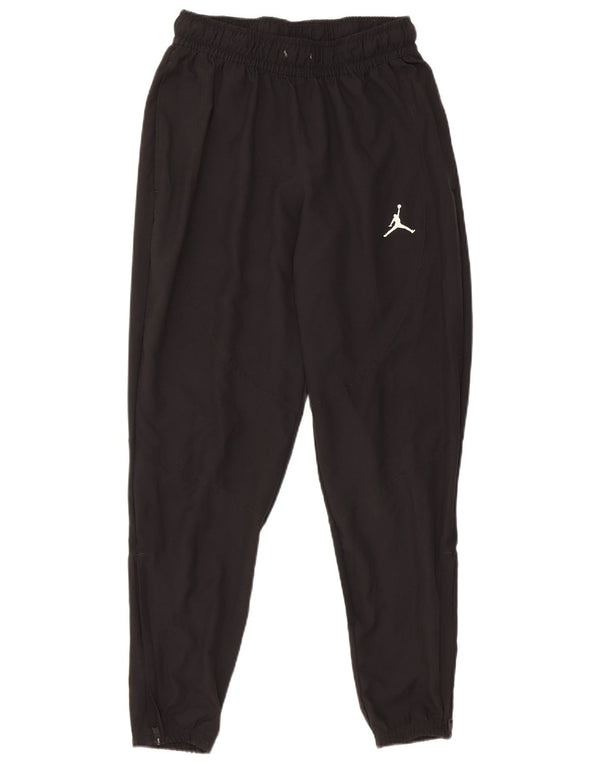 Jordan Womens Dri Fit Calças de treino Joggers Reino Unido 12 Médio Preto