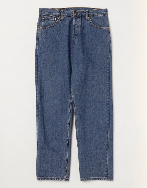Calça jeans masculina Levi's 522 Slim Tapered W32 L30 azul algodão