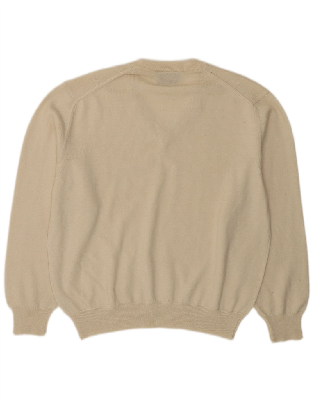 Suéter feminino BIBO com decote em V IT 50 XL lã branca