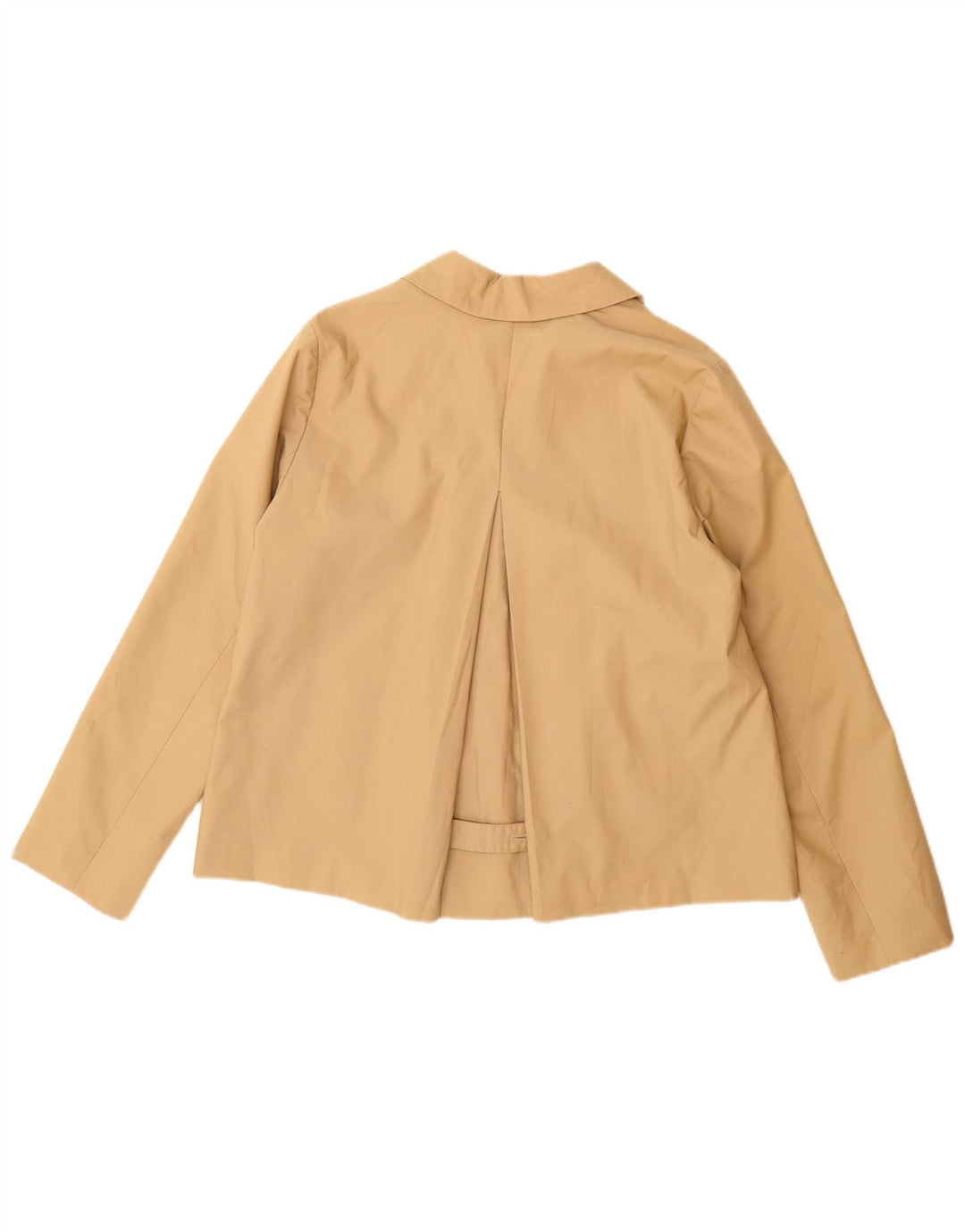 J. Crew Casaco feminino ervilha US 10 grande algodão bege