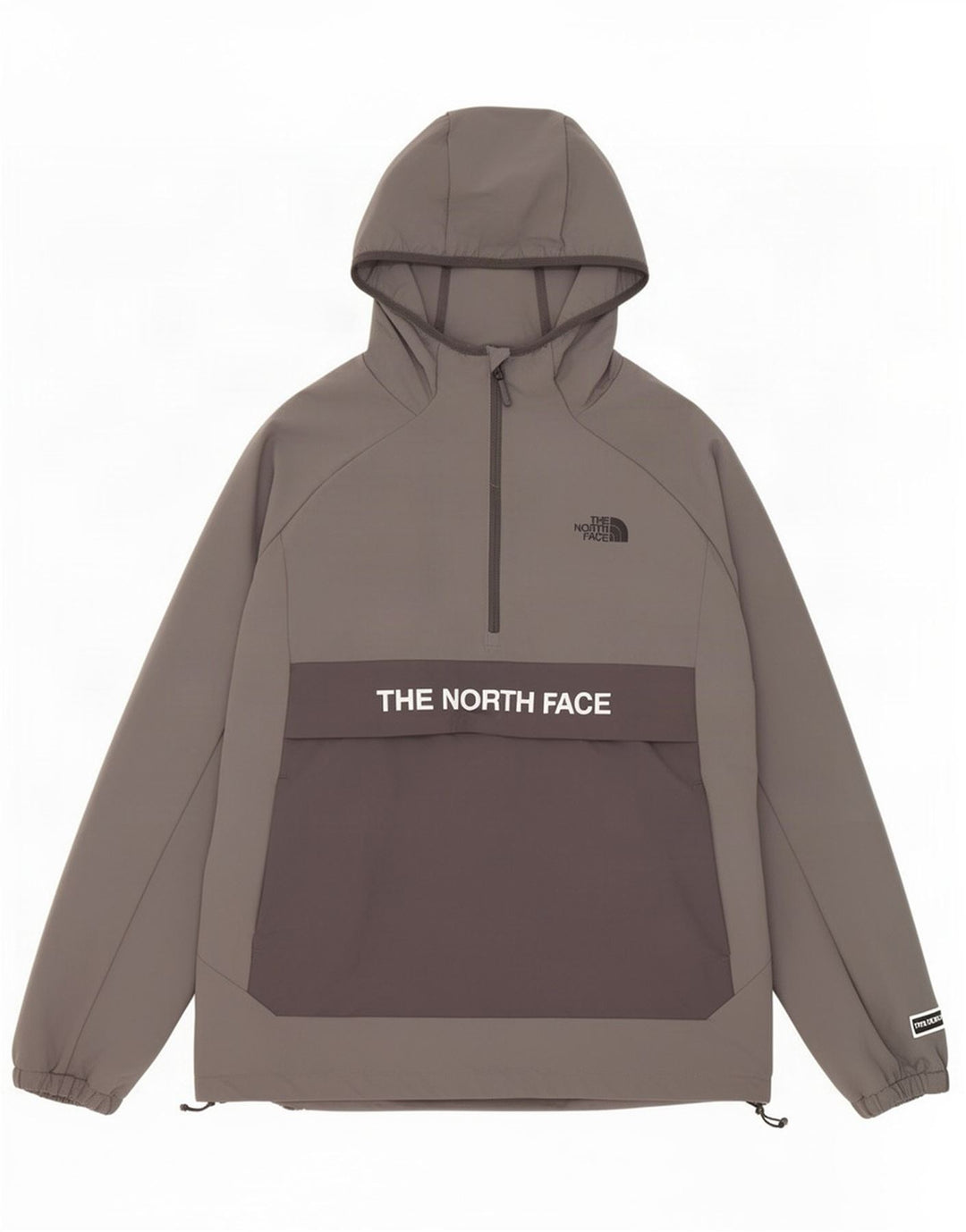 Jaqueta masculina The North Face Anorak Tracksuit grande bloco cinza