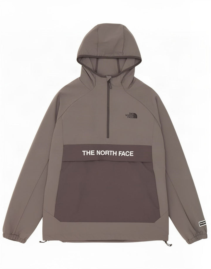 Jaqueta masculina The North Face Anorak Tracksuit grande bloco cinza