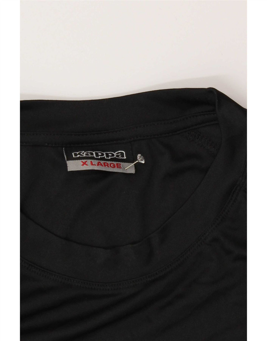 Camiseta gráfica masculina Kappa XL preta