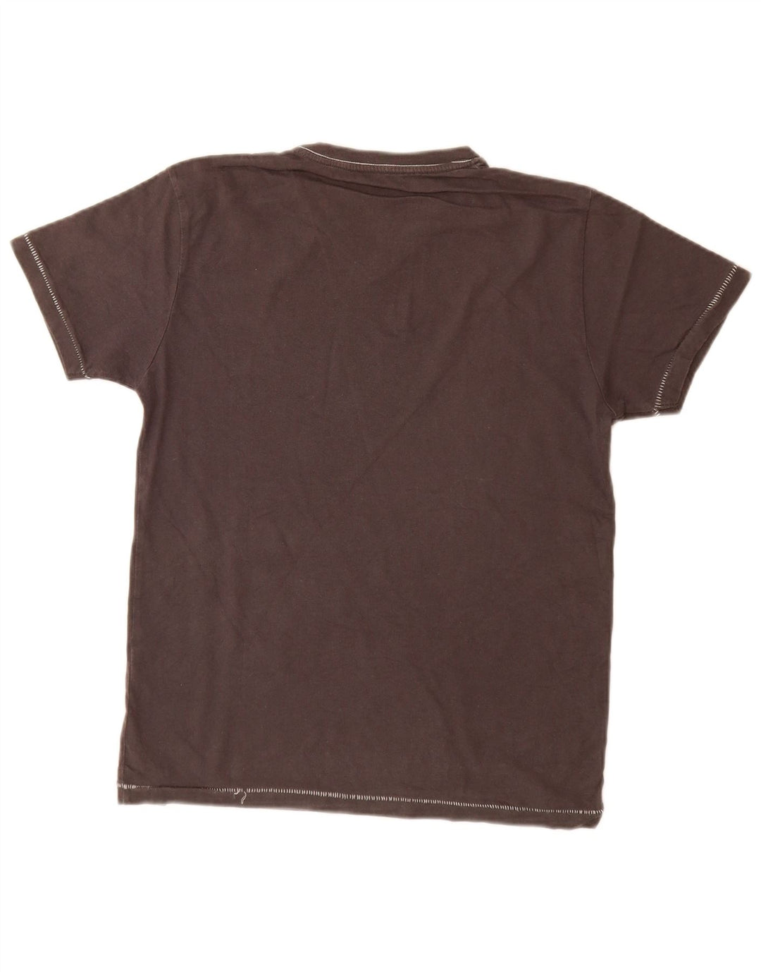 Camiseta masculina gráfica Jack & Jones Top pequeno algodão cinza