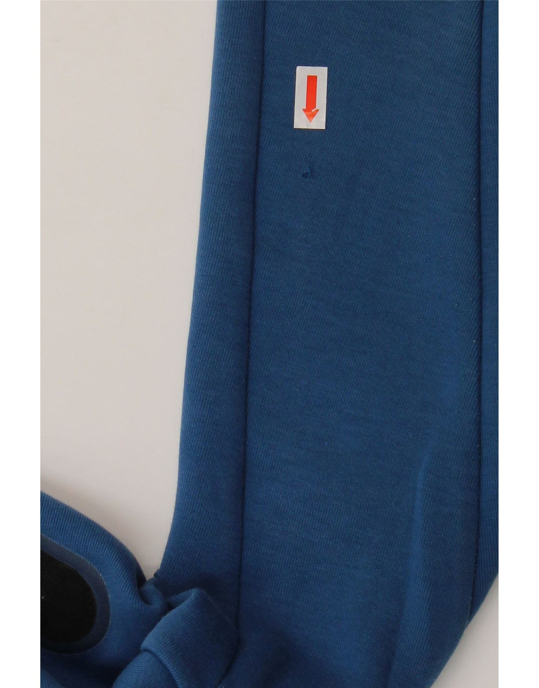 Suéter masculino NIKE com capuz e zíper azul médio algodão colorblock