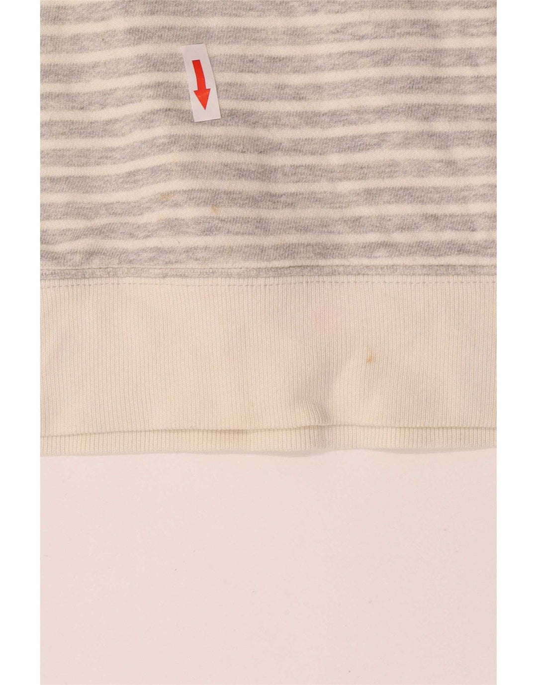 Suéter feminino Joules com gola redonda e risca de giz cinza médio Reino Unido 12