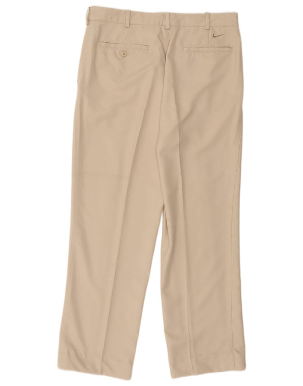 Calça Nike Masculina Dri Fit Straight Chino W32 L32 Poliéster Bege