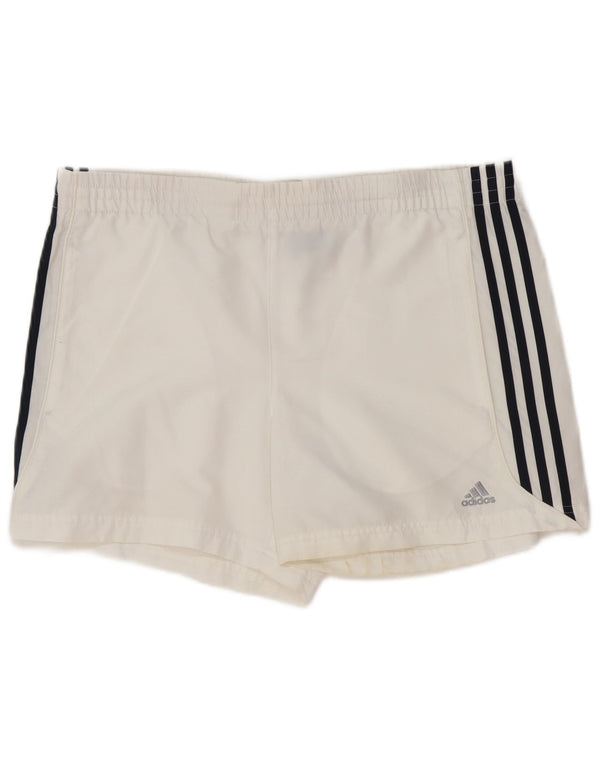 Adidas Mens Clima 365 Sport Shorts Pequeno Poliéster Branco