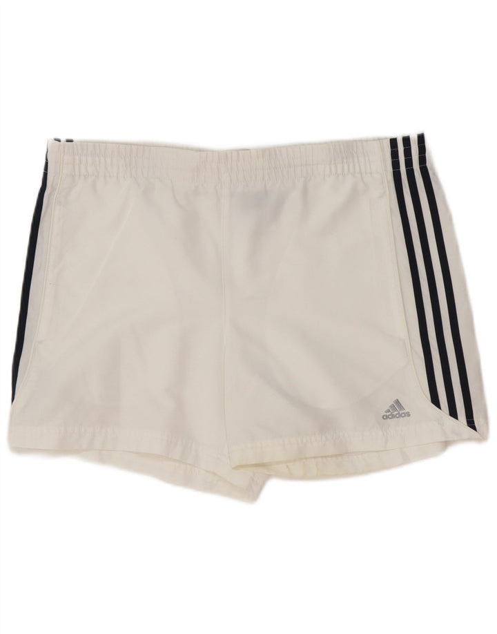 Adidas Mens Clima 365 Sport Shorts Pequeno Poliéster Branco