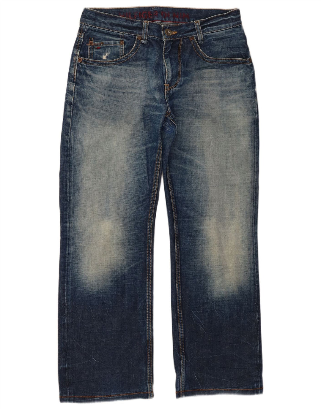 Jeans retos masculinos Tommy Hilfiger W30 L28 azul