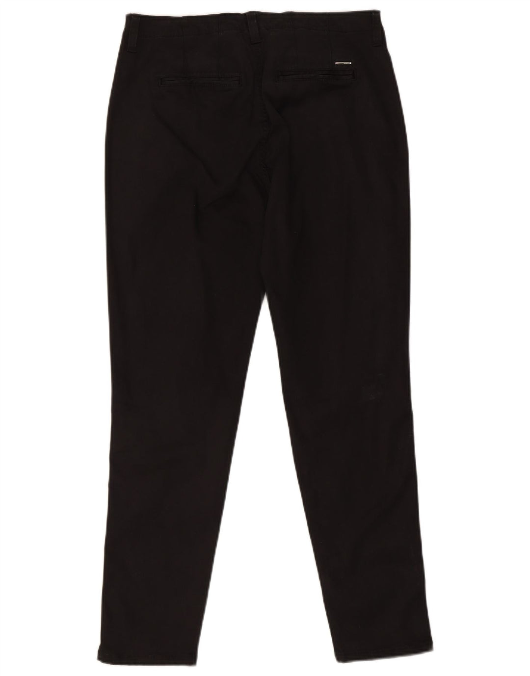 Guess Calça Chino Feminina Slim W31 L29 Preto Lyocell