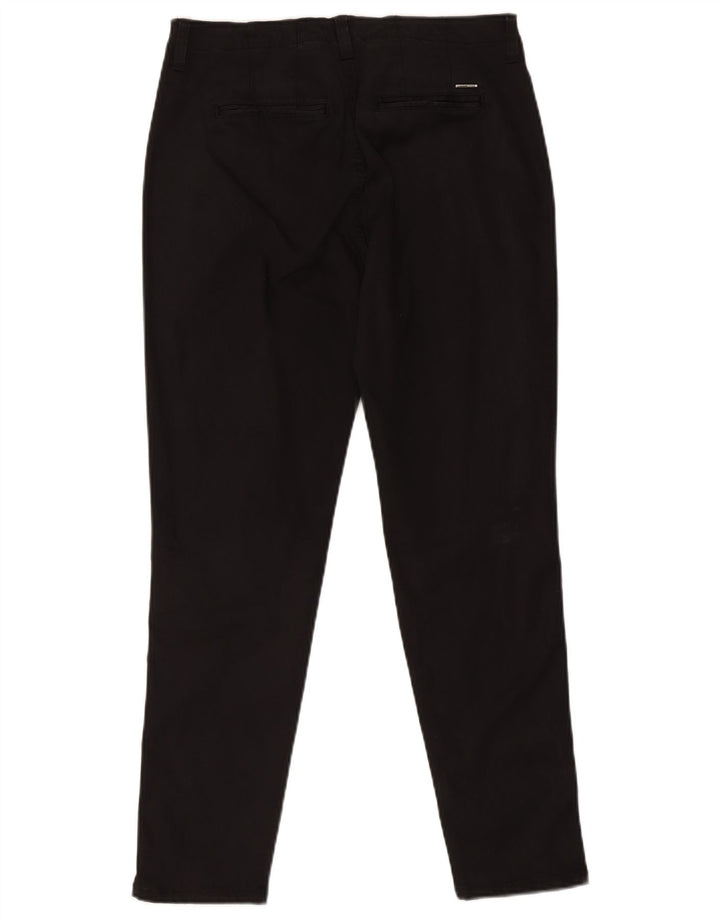 Guess Calça Chino Feminina Slim W31 L29 Preto Lyocell