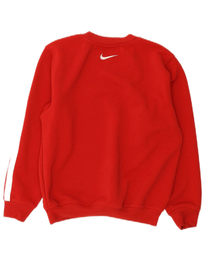 Moletom Nike Boys Jumper 9-10 Anos Pequeno Poliéster Vermelho