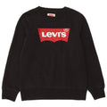 Moletom gráfico Levi's Boys 11-12 anos preto algodão