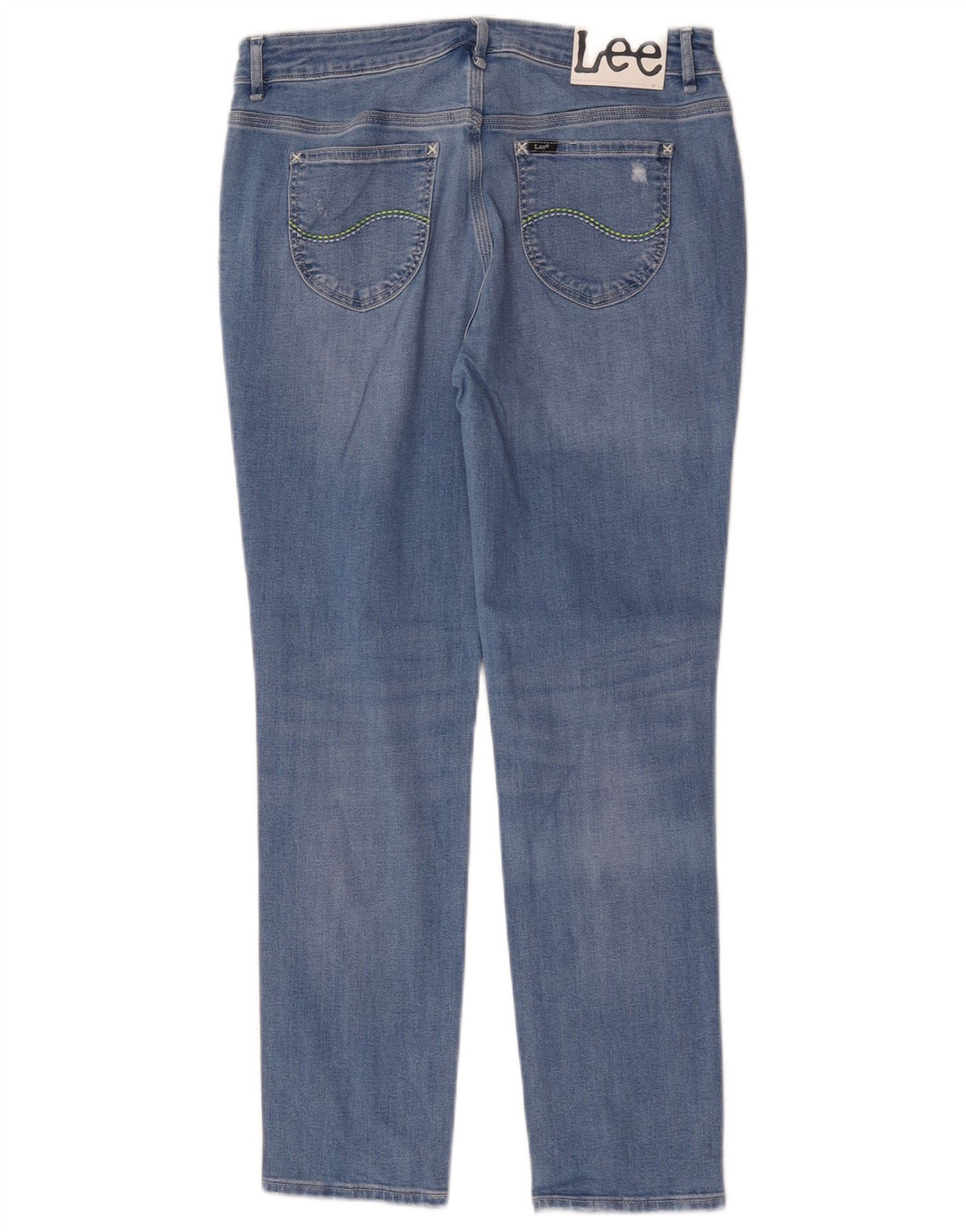 Lee Womens Slim Jeans W29 L27 Azul Algodão