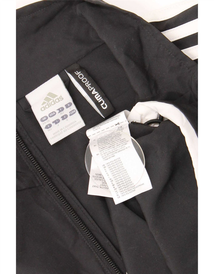 Adidas Mens Clima Proof Pullover Treino Top Reino Unido 34/36 Pequeno Preto