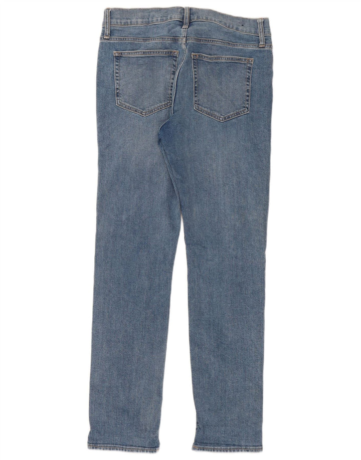 J. Crew Jeans Slim Feminino W31 L32 Azul Algodão