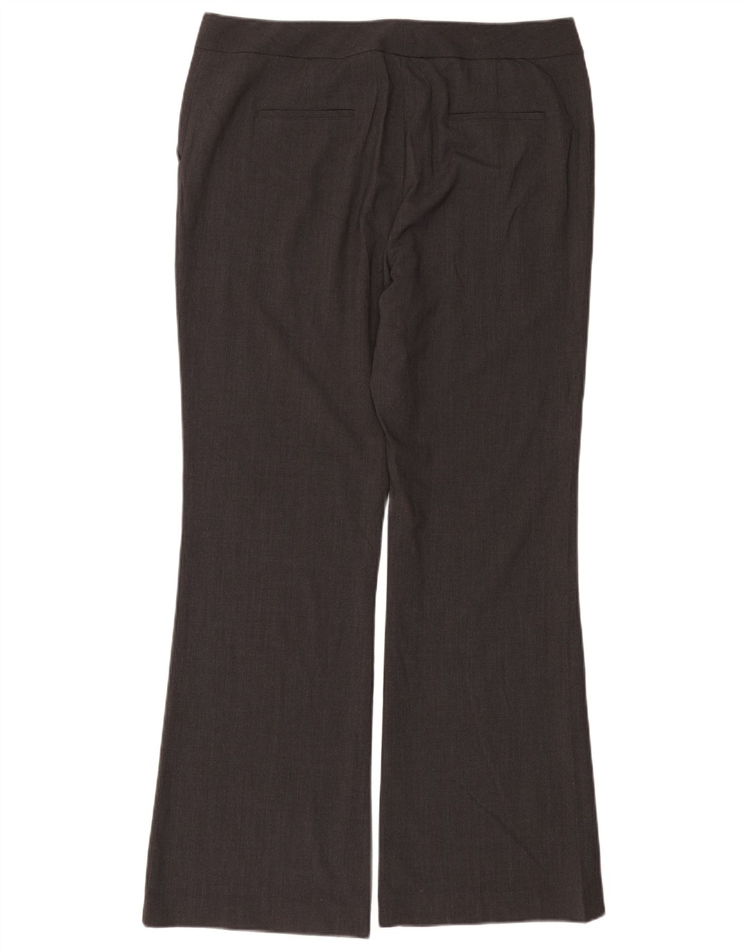 Calça feminina Calvin Klein Bootcut Suit US 16 XL W38 L32 cinza poliéster
