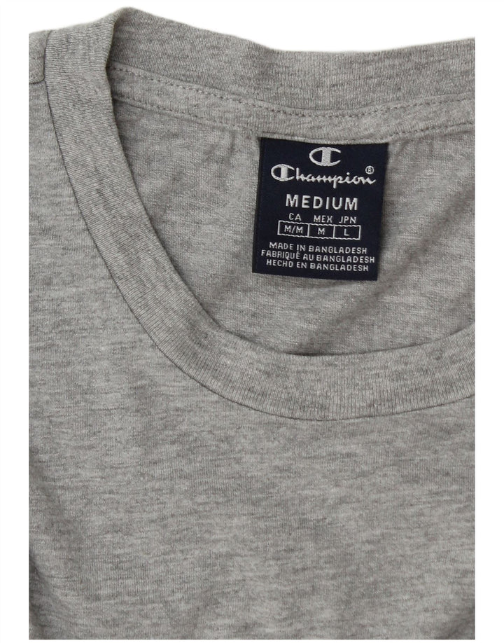 Camiseta masculina Champion cinza médio