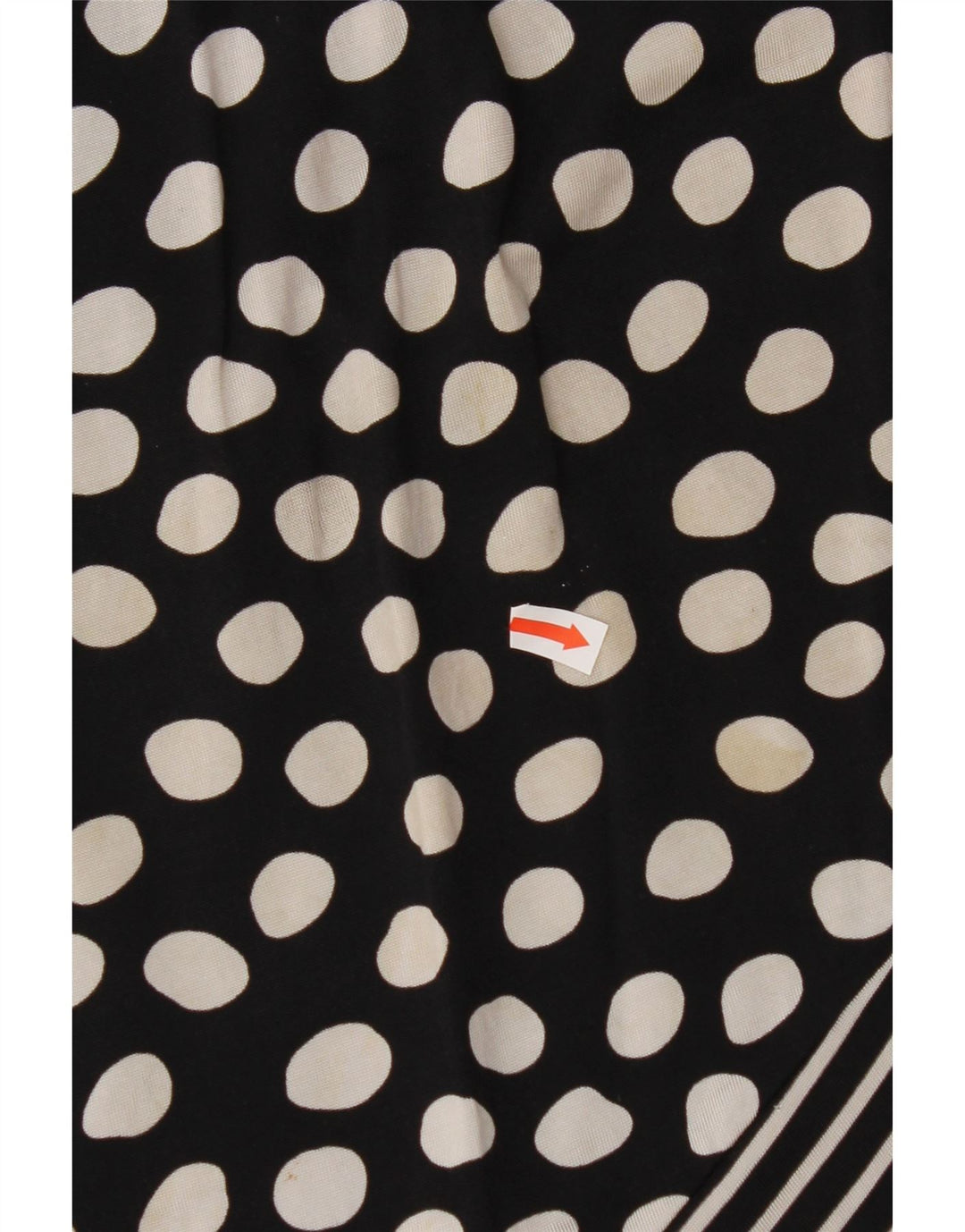 Saia midi feminina ROCCOBAROCCO UK 16 grande viscose preta manchada
