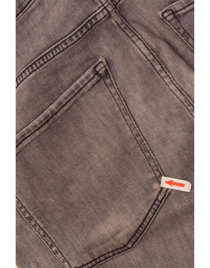 Hugo Boss Mens Slim Jeans Médio Algodão Cinza