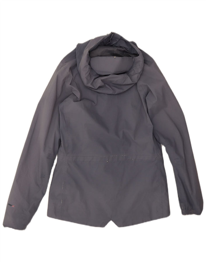 Jaqueta de chuva com capuz feminina The North Face UK 6 XS poliéster cinza
