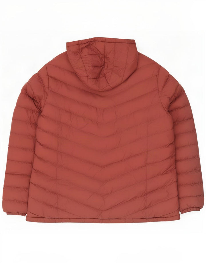 Mountain Warehouse Jaqueta acolchoada feminina Reino Unido 18 XL Poliamida vermelha