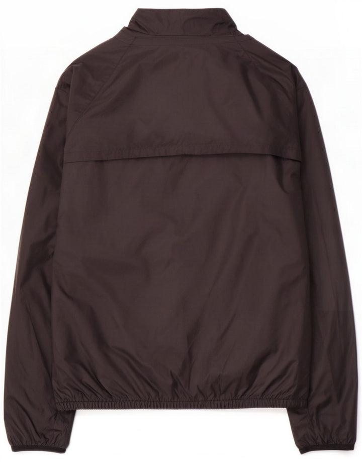 Jaqueta de treino feminina Marks & Spencer UK 12 poliéster preto médio
