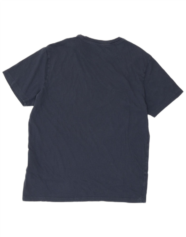 Camiseta gráfica masculina LEVI'S Top médio algodão azul marinho
