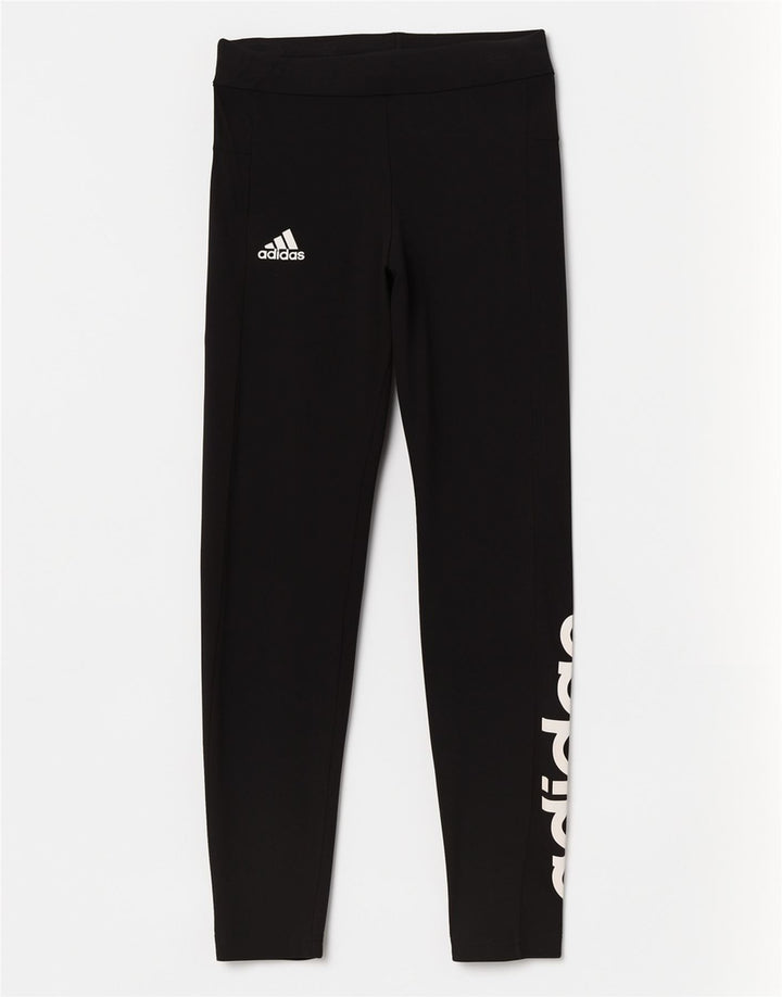 Leggings Adidas Femininas Graphic Médias Pretas Esportes