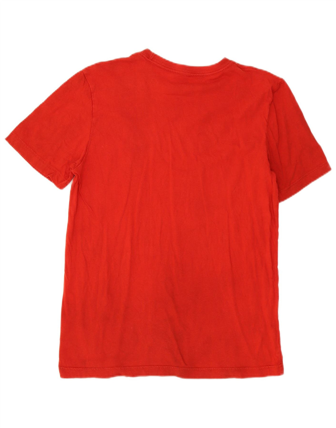Adidas Mens Graphic T-Shirt Top Médio Algodão Vermelho