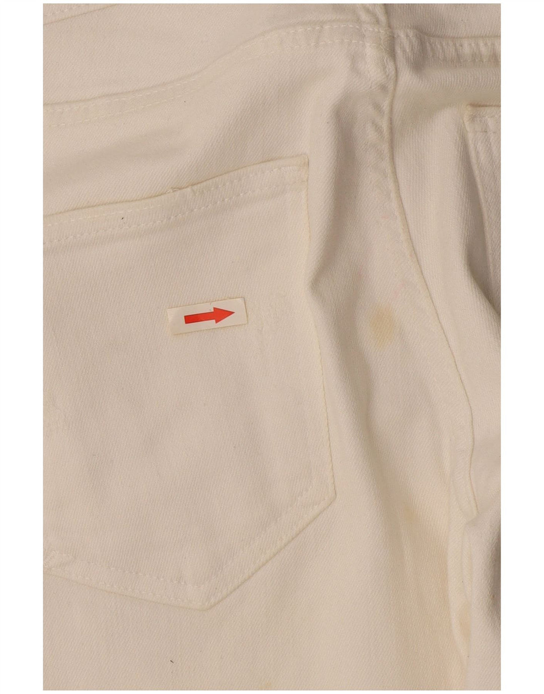 Zara Mens Distressed Slim Jeans EU 40 Médio W31 L27 Off White