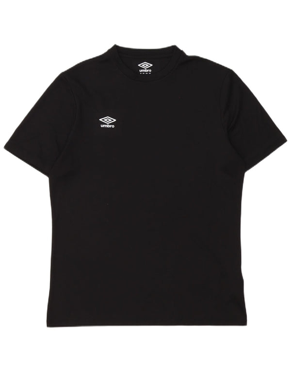 Umbro Camiseta Masculina Top Médio Poliéster Preto