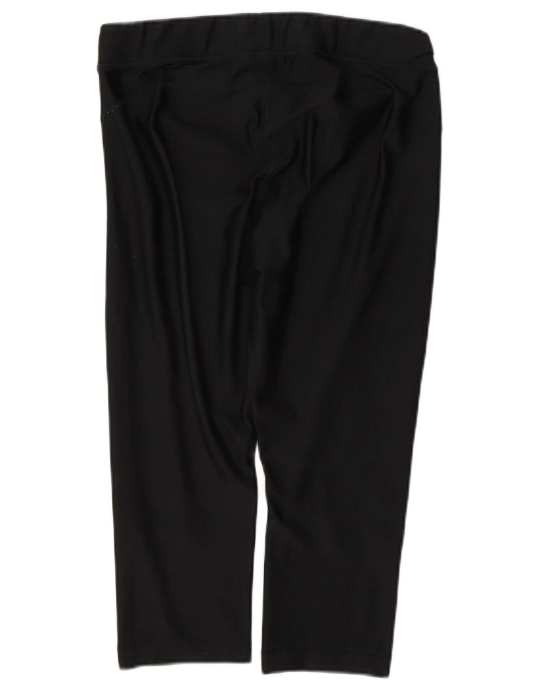 Under Armour Womens Capri Leggings UK 16 Grande Poliéster Preto