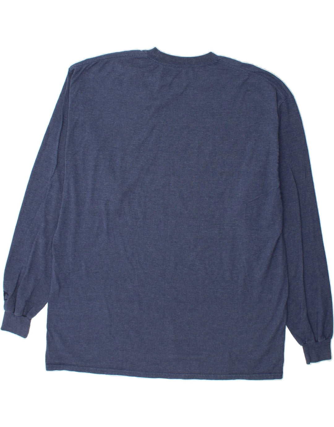 CHAMPION Mens Top Long Sleeve 2XL Navy Blue Cotton Vintage Champion and Second-Hand Champion from Messina Hembry 