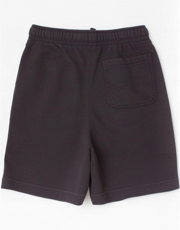Shorts esportivos gráficos Nike Boys 12-13 anos grandes de algodão preto