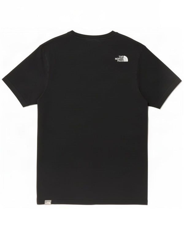 The North Face Camiseta Masculina Top Pequeno Algodão Preto