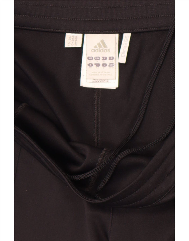 Calça de treino feminina Adidas UK 14 grande poliéster preto