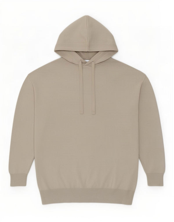 Zara Mens Hoodie Jumper Pequeno Algodão Cinza