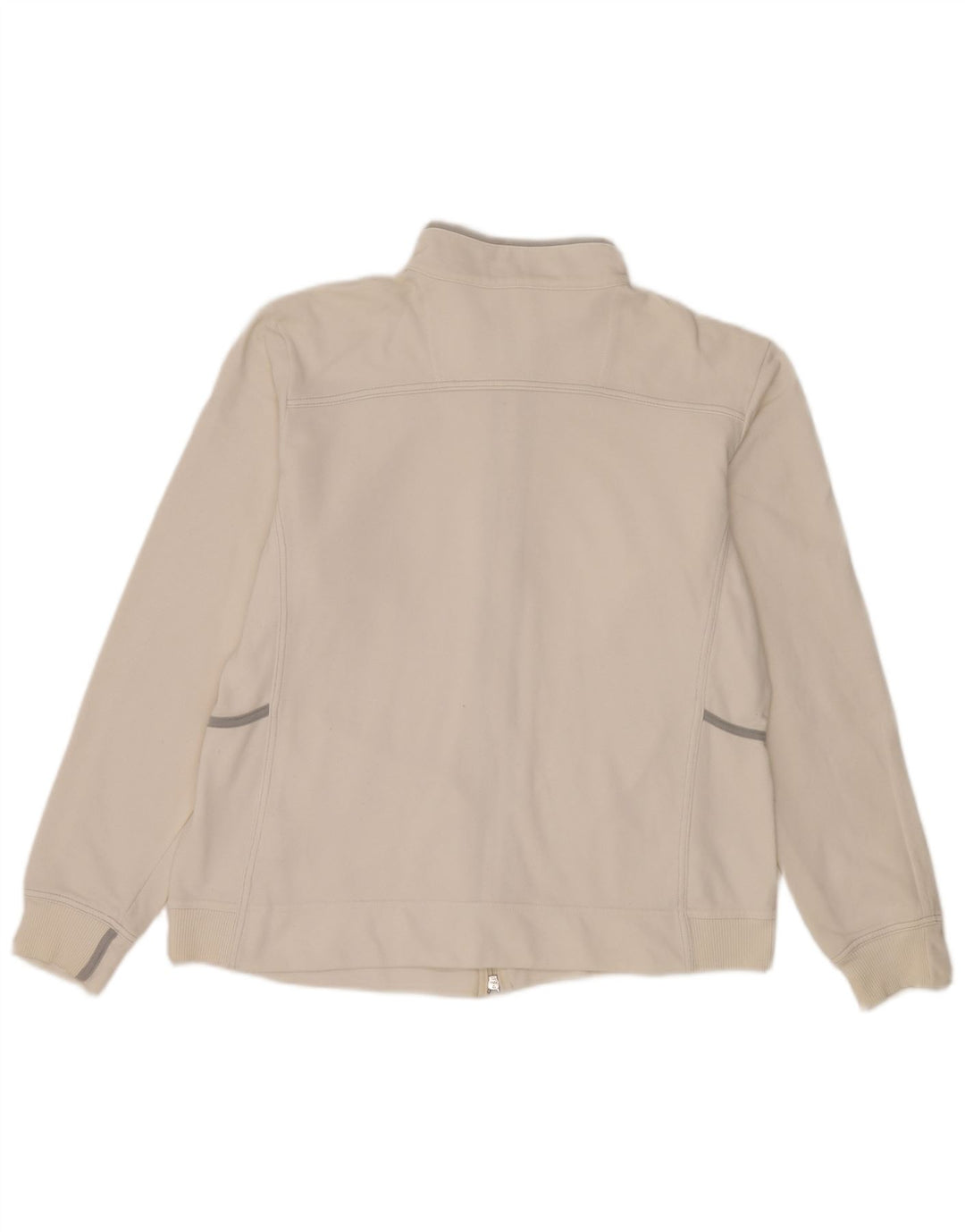 Champion Mens Easy Fit Treino Top Jaqueta XL Algodão Branco