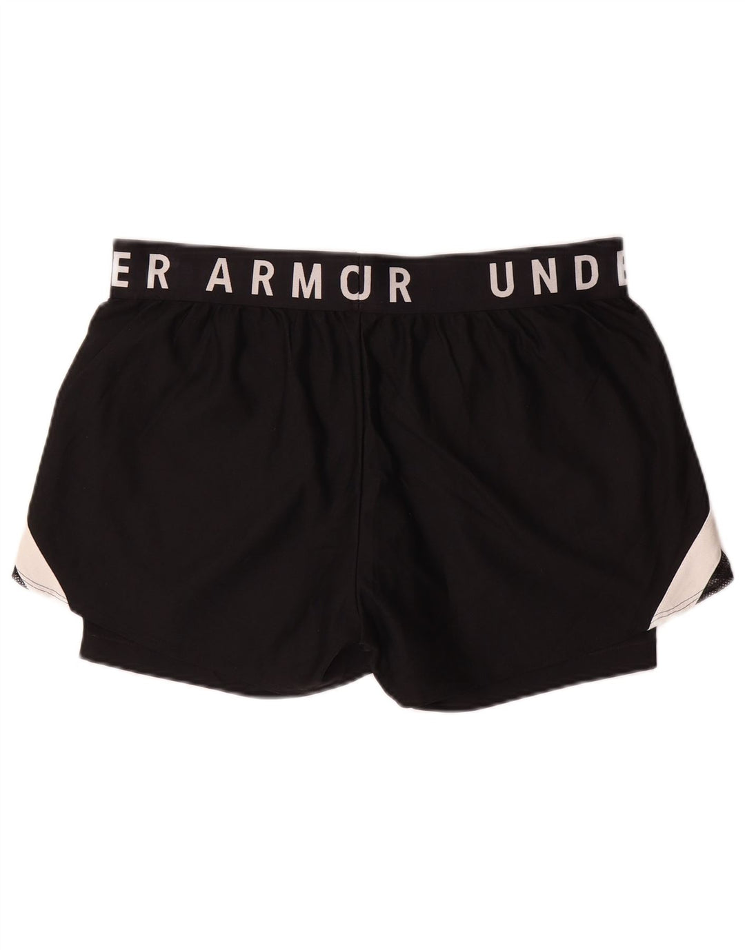 UNDER ARMOUR Calções esportivos femininos Heat Gear UK 18 XL preto colorblock